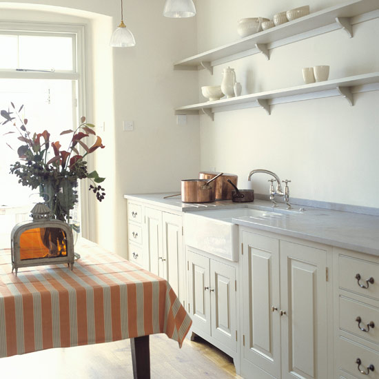 Fit double rows of shelving | Kitchen shelving - 10 of the best ideas 