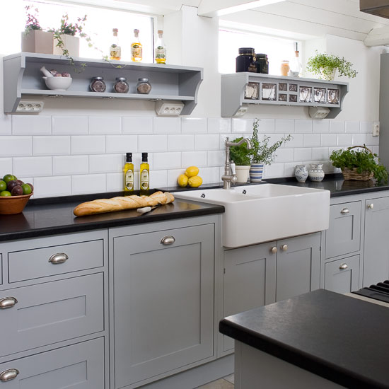 Use cubby hole shelving | Kitchen shelving - 10 of the best ideas | Kitchen storage | Beautiful Kitchens | PHOTO GALLERY