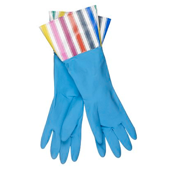 Bold stripe rubber gloves from John Lewis | Kim and Aggie-inspired cleaning products - our top 10 | Cleaning | Housetohome.co.uk
