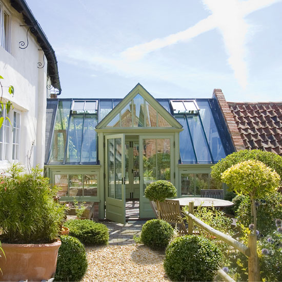 Add a glazed link conservatory | conservatory | country | Country Homes & Interiors