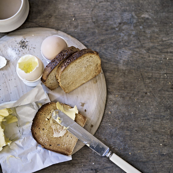 Easy to make, this loaf can be produced entirely by hand