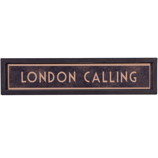 London Calling framed print from The Contemporary Home | London Olympics 2012 | Home accessories | PHOTO GALLERY | Housetohome.co.uk
