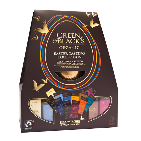 Easter egg tasting collection from Green & Blacks Easter egg from Green & Blacks | Easter 2012 | Best Easter eggs | Easter holidays | PHOTO GALLERY | Housetohome.co.uk
