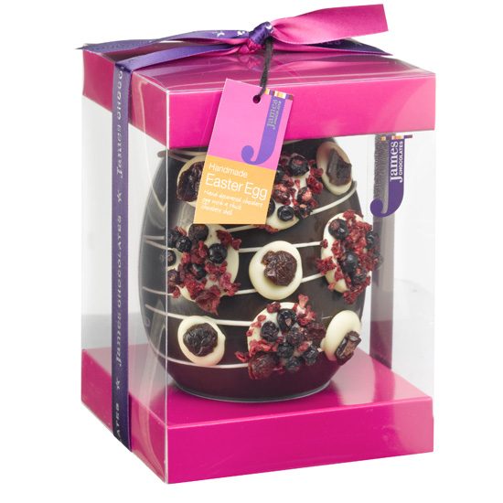 Dark luxury fruit egg from James Chocolates Easter egg James Chocolates | Easter 2012 | Best Easter eggs | Easter holidays | PHOTO GALLERY | Housetohome.co.uk