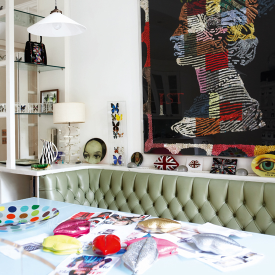 Go for statement art and quirky accessories Statement art | Classic British decorating ideas to celebrate the Queen's Jubilee