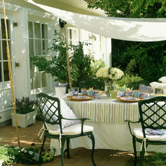 Make your own canopy Make your own canopy | Patio | Garden | IDEAS GALLERY | Ideal Home | Housetohome