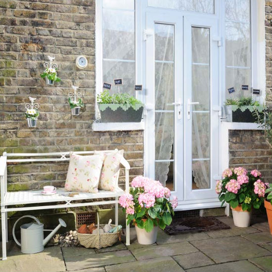 Perk up a plain patio Brighten up a small patio | Patio | Garden | IDEAS GALLERY | Ideal Home | Housetohome