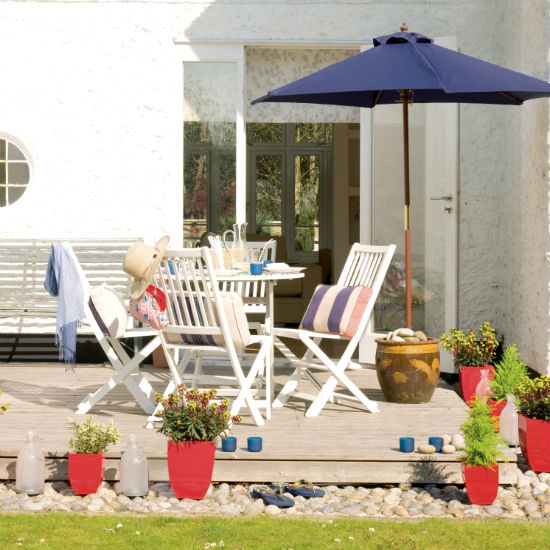 Go for coastal style Go for coastal style | Patio | Garden | IDEAS GALLERY | Ideal Home | Housetohome