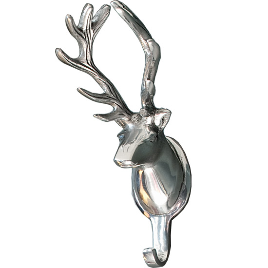 Aluminium Stag Hook by Graham and Green | PHOTO GALLERY | Housetohome.co.uk