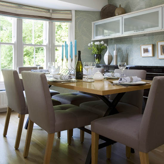Dining area | modern | House tour | new build | Cambridgeshire | PHOTO GALLERY | 25 Beautiful Homes | Housetohome