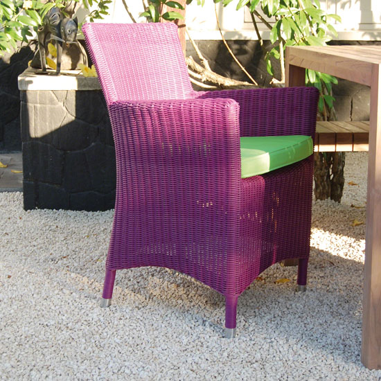 Outdoor Armchair from Purple Funk | Garden furniture | Outdoor furniture | Garden | PHOTO GALLERY | 25 Beautiful Homes | Housetohome