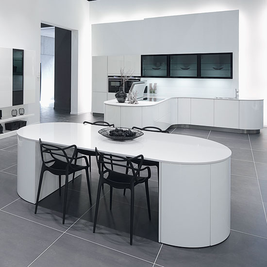 Proline 128 units from Pronorm | Handleless kitchen doors - 10 ideas | Kitchen planning | Beautiful Kitchens | PHOTO GALLERY