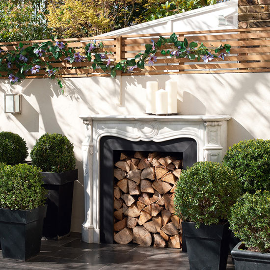 Garden feature Garden feature | London family home | House tour | Homes & Gardens | PHOTOGALLERY