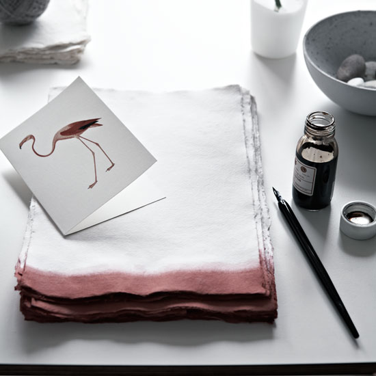 Dip-dyed stationery | Dip-dye | Design ideas | Homes & Gardens | Housetohome | PHOTOGALLERY