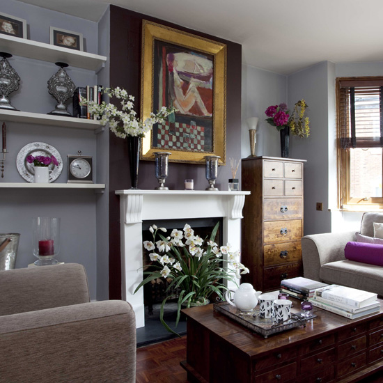 Grey living room | Traditional living rooms | housetohome.