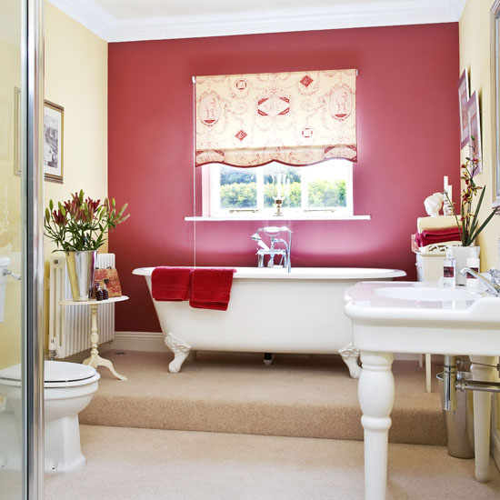 Hot pink feature wall Hot pink feature wall | Feature walls | decorating ideas | PHOTO GALLERY | 25 Beautiful Homes | Housetohome