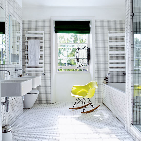 Bathroom | Be inspired by a sophisticated block colour home | House tour | Livingetc | PHOTO GALLERY