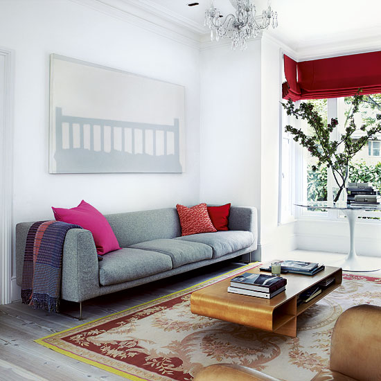 Living room | Be inspired by a sophisticated block colour home | House tour | Livingetc | PHOTO GALLERY