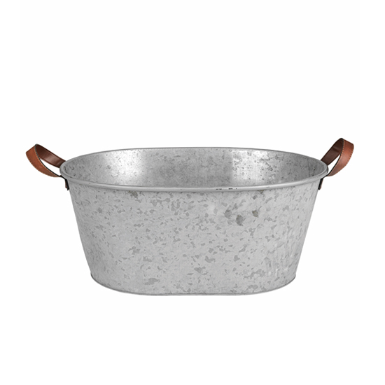 Oval zinc tub by Nordic House Oval zinc tub by Nordic House | Planters | Garden accessories | PHOTO GALLERY | Housetohome.co.uk