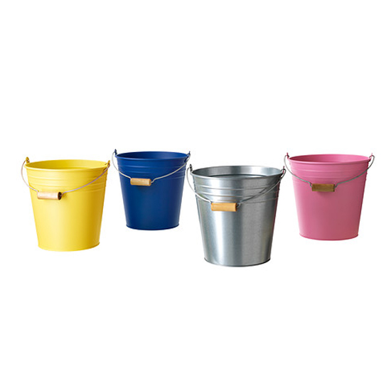 Hosto bucket / planter by Ikea Hosto bucket / planter by Ikea | Planters | Garden accessories | PHOTO GALLERY | Housetohome.co.uk