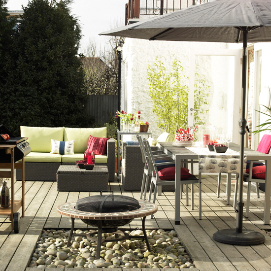 Outdoor living room-style garden | Gardens - top weird and wonderful | Livingetc | Housetohome.co.uk