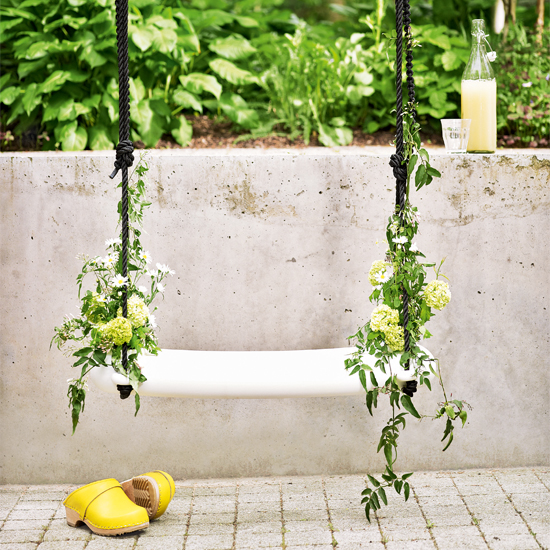 Outdoor swing | Gardens - top weird and wonderful | Livingetc | Housetohome.co.uk