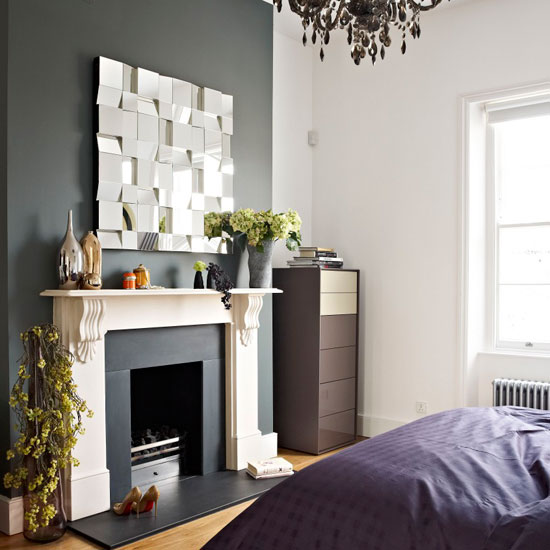 Master bedroom Master bedroom | Be inspired by a dark and dramatic Victorian town house | House tour | Livingetc | PHOTO GALLERY
