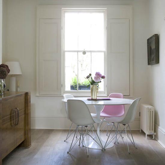 Dining area Dining area | Elegant | London house | Victorian | Former railway worker's cottage| House Tour | PHOTO GALLERY | 25 Beautiful Homes | Housetohome