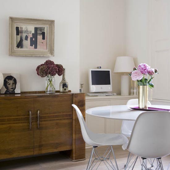 Dining area detail Dining area detail | Elegant | London house | Victorian | Former railway worker's cottage| House Tour | PHOTO GALLERY | 25 Beautiful Homes | Housetohome