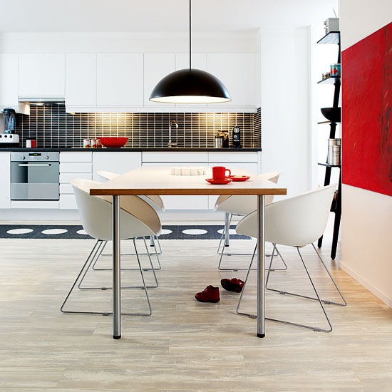 Pergo laminate | Pale kitchen flooring | Kitchen ideas | Beautiful Kitchens | Housetohome | PHOTOGALLERY
