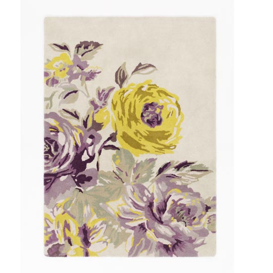 Pemberley floral rug from M&S