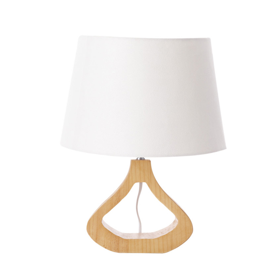 Noorland Wooden Base Table Lamp | Coastal home accessories | Living room | Housetohome