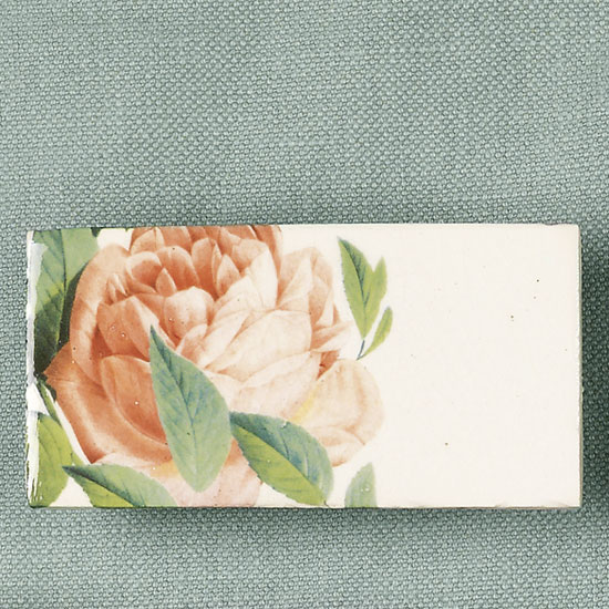 Welbeck Tiles Vintage Collection rose wall tile Welbeck Tiles Vintage Collection rose wall tile | Kitchen wall tiles - 10 motif designs | Kitchen ideas | Beautiful Kitchens | Housetohome | PHOTOGALLERY