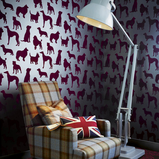 Reading area with Anglepoise lamp | Art Deco | decorating ideas | PHOTO GALLERY | Housetohome