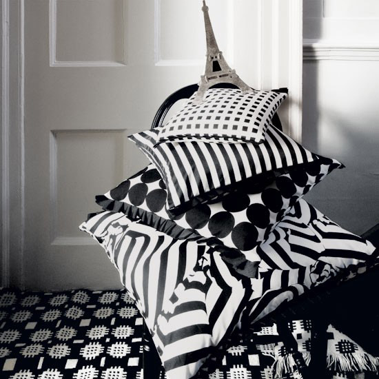 Parisian-style geometric cushions | Art Deco | decorating ideas | PHOTO GALLERY | Housetohome