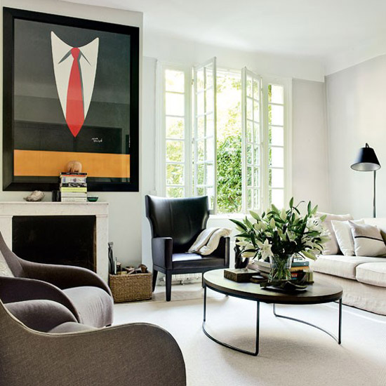 Living room with 1930s print | Art Deco | decorating ideas | PHOTO GALLERY | Housetohome