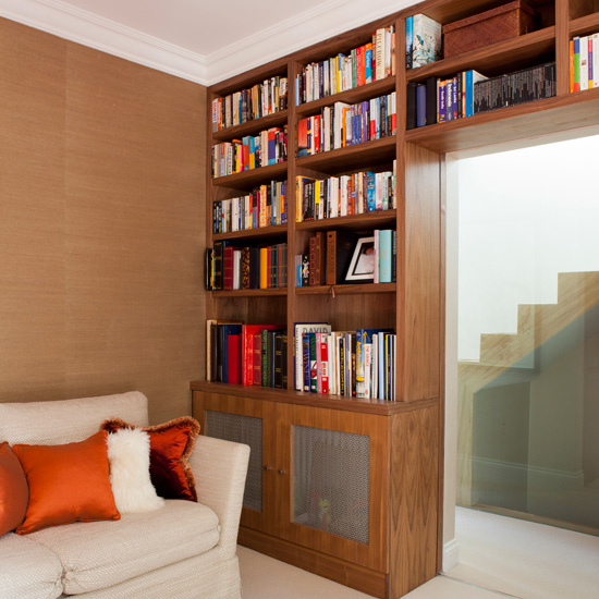 Modern home library
