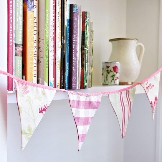 Shelves Shelves | Bunting - 10 ideas | Ideas Gallery | Style at Home | Housetohome