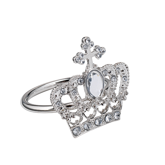 Tu jewelled crown napkin ring from Sainsbury's | Jubilee Home Accessories 10 of the best | Jubilee | Home accessories | Housetohome