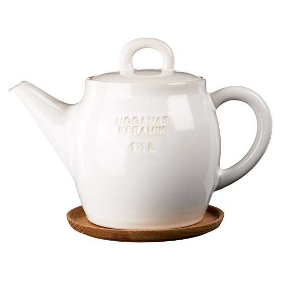 Scandinavian-style Hoganas teapot