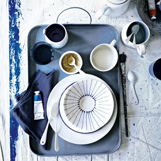 Mix and match tableware | Design ideas - St Ives | Coastal look | Decorating ideas | Homes & Gardens | Housetohome | PHOTOGALLERY