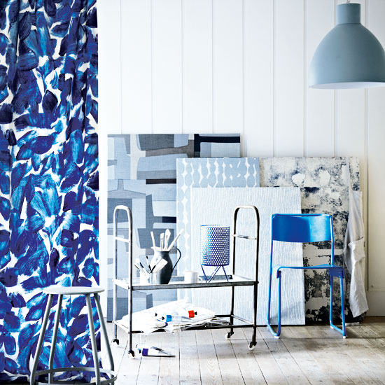 Accent with blue | Design ideas - St Ives | Coastal look | Decorating ideas | Homes & Gardens | Housetohome | PHOTOGALLERY