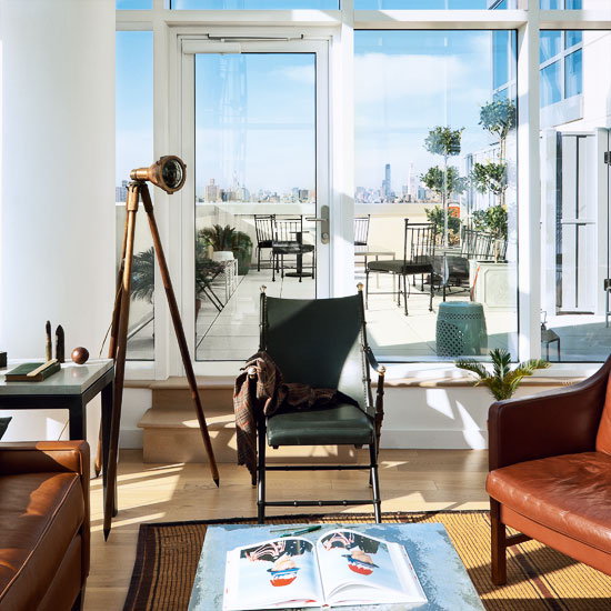 Living room/terrace Living room/terrace | Be inspired by a vintage-chic New York penthouse | House tour | Livingetc | PHOTO GALLERY