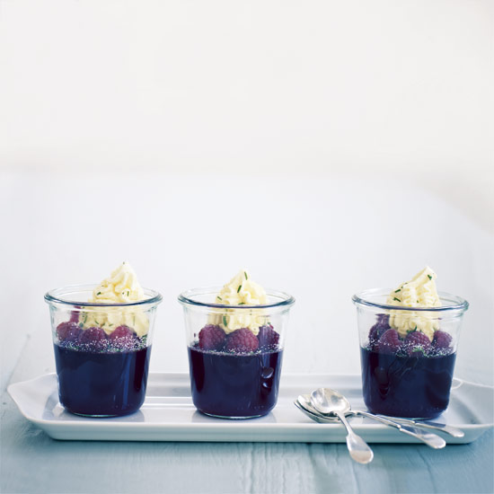 A modern take on jelly and custard