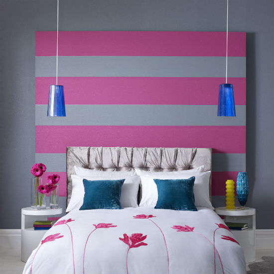 Play with scale Play with scale | Statement wallpaper | bedroom wallpaper | bedroom | IDEAS GALLERY | Ideal Home | Housetohome