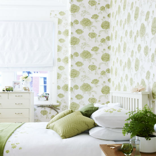 Go for oversized florals Go for oversized florals | Statement wallpaper | bedroom wallpaper | bedroom | IDEAS GALLERY | Ideal Home | Housetohome