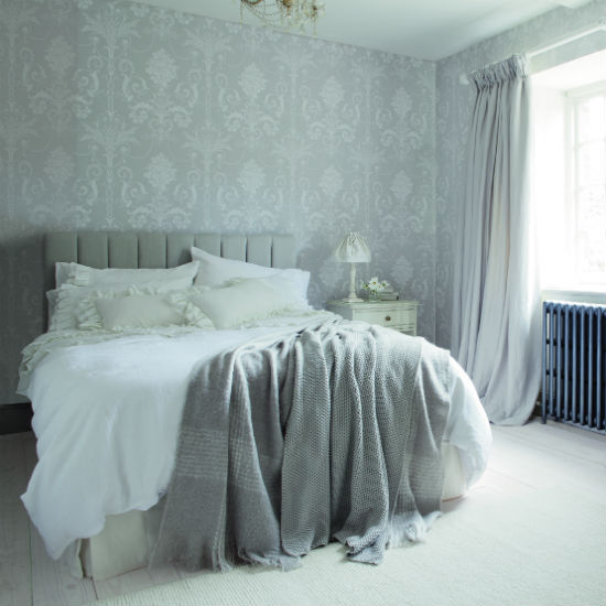 Use pattern on a grand scale Use pattern on a grand scale | Statement wallpaper | bedroom wallpaper | bedroom | IDEAS GALLERY | Ideal Home | Housetohome