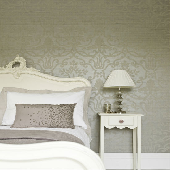 Go for a luxurious finish Go for a luxurious finish | Statement wallpaper | bedroom wallpaper | bedroom | Ideal Home | Housetohome
