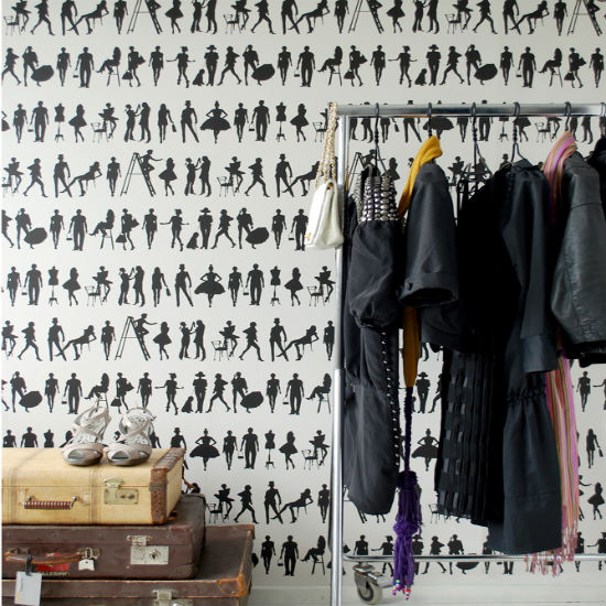 Bring a touch of catwalk style Bring a touch of catwalk style | Statement wallpaper | bedroom wallpaper | bedroom | Ideal Home | Housetohome