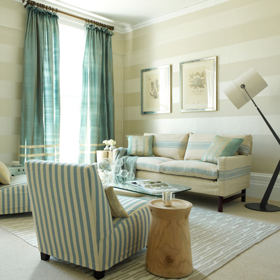 Mix and match stripes | Family living rooms | Room idea | Decorating ideas | Homes & gardens | Housetohome | PHOTOGALLERY
